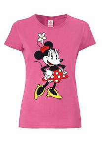 logoshirt, Damen T-Shirt 'Minnie Mouse - Disney', Pink