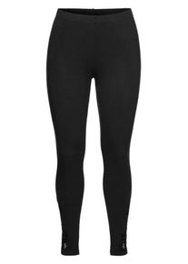 sheego Style, Damen Leggings, Schwarz
