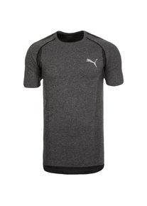 Puma, Herren Trainingsshirt 'evoKNIT', Dunkelgrau