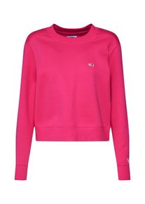 Tommy Jeans, Damen Sweatshirt 'SIDE SEAM DETAIL CREW', Fuchsia
