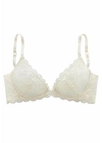 Nuance, Damen Push-up-BH mit herausnehmbaren Kissen, Creme