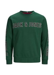 Jack & Jones JACK & JONES, Herren Sweatshirt, Smaragd