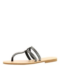 Evita, Damen Sandale, Schwarz