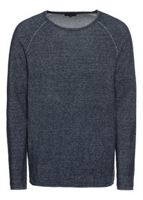 Review, Herren Pullover 'CN 2TONE', Navy