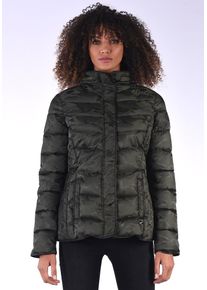 Kaporal5 Kaporal, Damen Steppjacke Glit Camp mit dezentem Tarnmuster, Grün