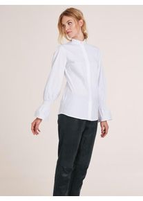 Heine, Damen Bluse, Weiß