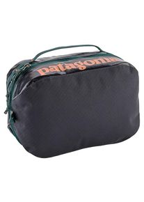 Patagonia, Damen Kulturbeutel 'Black Hole Cube', Nachtblau / Dunkelgr&uuml;n / Orange