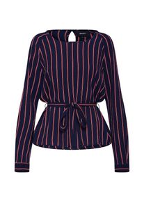 Object, Damen Bluse 'LEONIE', Blau / Merlot