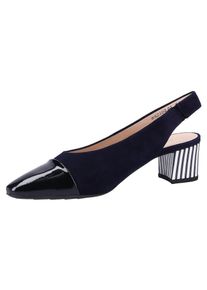 Peter Kaiser, Damen Pumps, Navy / Weiß