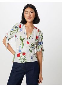 Guess, Damen Bluse 'LS ALISON TOP', Mischfarben / Weiß