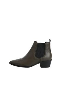 Pieces, Damen Stiefel, Braun / Schwarz