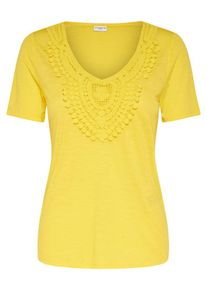 Jacqueline de Yong, Damen Oberteil mit kurzen &Auml;rmeln, Gelb