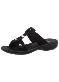 Rieker, Damen Pantolette, Schwarz