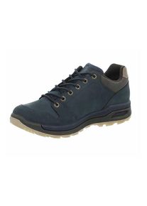 Lowa, Herren Schnürschuhe, Dunkelbeige / Ultramarinblau