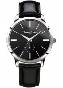 Thomas Sabo, Herren Quarzuhr, Schwarz / Silber