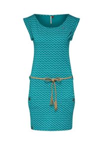 Ragwear, Damen Kleid 'TAG ZIG ZAG', Beige / Jade