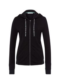 Brax, Damen Sweatjacke 'Bette', Schwarz