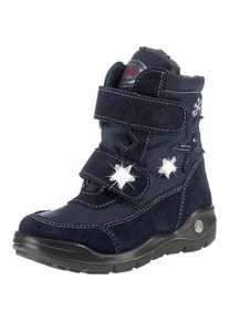 Ricosta, Mädchen Winterstiefel, Dunkelblau / Schwarz / Weiß