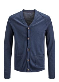 Jack & Jones JACK & JONES, Herren Strick-Cardigan, Blau