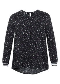 SheeGOTit, Damen Tunika, Dunkelgr&uuml;n / Aubergine / Schwarz / Wei&szlig;