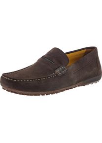 Geox, Herren Slipper 'Snake Mocassino', Braun