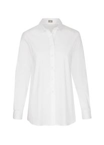 Jacques Britt, Damen Hemdbluse, Wei&szlig;