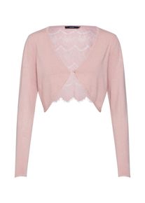V&eacute;ro Moda VERO MODA, Damen Bolero 'VMLASSI GLORY LS LACEBACK BOLERO', Rosa