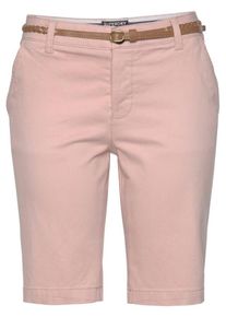 Superdry, Damen Bermudas 'Chino City', Altrosa