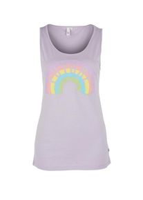 Q/S Designed By, Damen Jerseytop, Helllila / Mischfarben