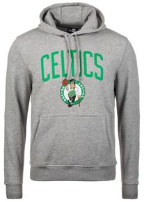 New Era, Herren 'NBA Boston Celtics Logo' Kapuzenpullover , Grau / Gr&uuml;nmeliert