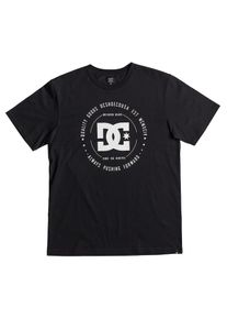 DC Shoes, Herren T-Shirt 'Rebuilt 2', Schwarz / Weiß