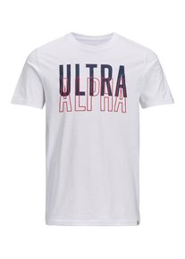 Jack & Jones JACK & JONES, Herren T-Shirt, Blau / Rot / Wei&szlig;