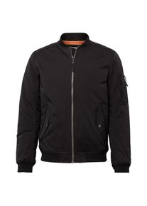 Tom Tailor Denim, Herren Bomberjacke, Schwarz