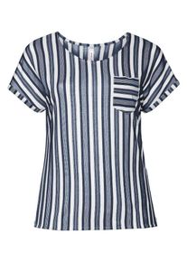 SheeGOTit, Damen T-Shirt, Marine / Naturweiß