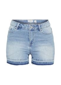 Véro Moda VERO MODA, Damen Shorts 'SEVEN MR FOLD DOWN', Hellblau