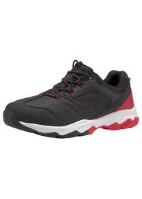 Jack Wolfskin, Herren Outdoorschuh 'Rock Hunter', Rot / Schwarz / Weiß