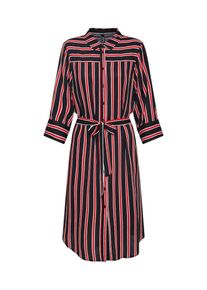 soyaconcept, Damen Blusenkleid 'DACIA', Rot / Schwarz / Wei&szlig;