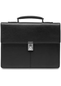 Picard, Herren Aberdeen Aktentasche Leder 37 cm Laptopfach, Schwarz