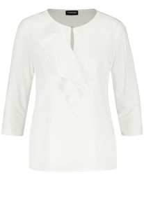 Taifun, Damen Blusenshirt, Naturwei&szlig;