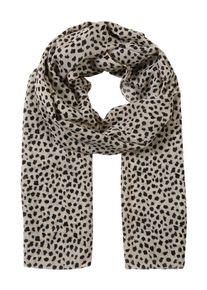 Pieces, Damen Schal 'CARLY', Creme / Schwarz