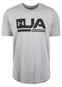 Under Armour, Herren Shirt, Graumeliert / Schwarz