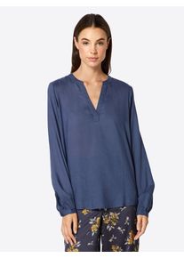 Kaffe, Damen Bluse 'Tilly', Rauchblau