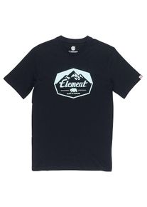 Element, Herren T-Shirt 'Journey', Pastellgrün / Schwarz