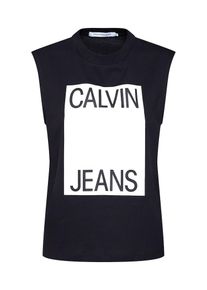 Calvin Klein Jeans, Damen Top, Schwarz