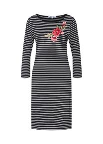 ABOUT YOU, Damen Kleid 'Annika', Schwarz / Weiß