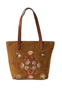 Tom Tailor, Damen Shopper 'Nika', Brokat / Mischfarben