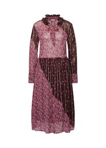 Levete Room, Damen Kleid 'LR-CARIN 1', Magenta / Bordeaux