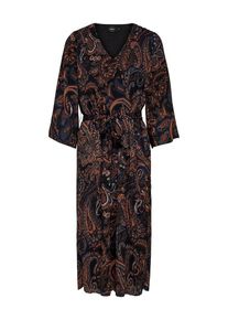 Only, Damen Kleid, Mischfarben / Rostrot / Schwarz