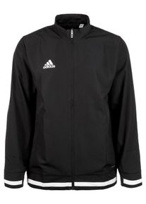 adidas Performance, Herren Trainingsjacke 'Team19', Schwarz / Wei&szlig;
