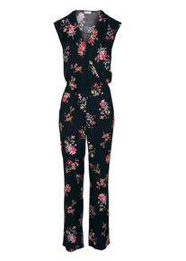 Heine, Damen Overall mit Taschen, Rosa / Schwarz